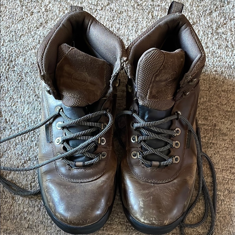 Timberland Men's Brown Leather Boots